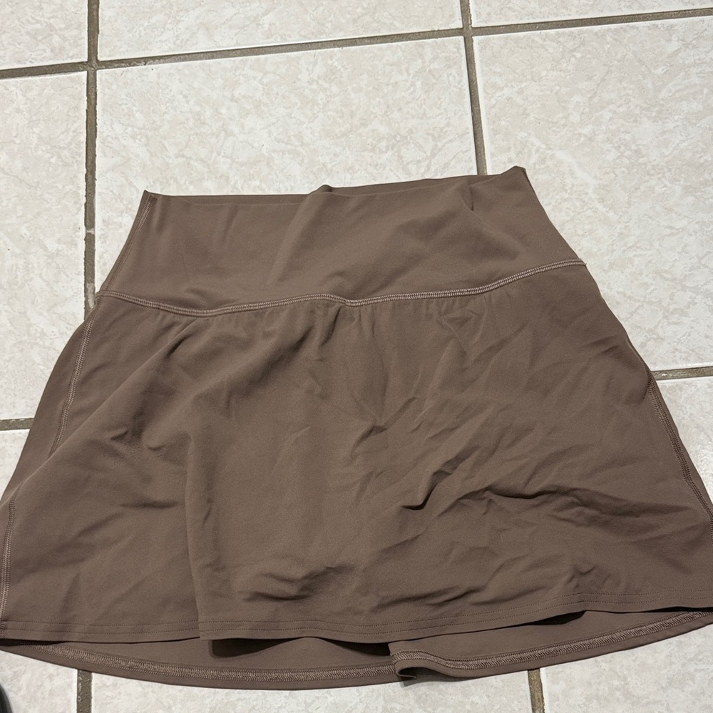 lululemon athletica Brown Mini Skirt